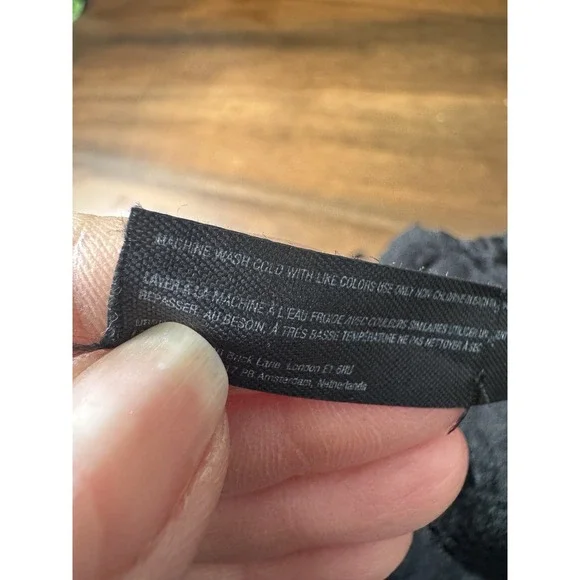 Womens XL Babydoll Top Cropped Lace Crochet Tank Whimsigoth Fairy Grunge Urban - Picture 7 of 9